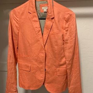 Coral J.crew blazer